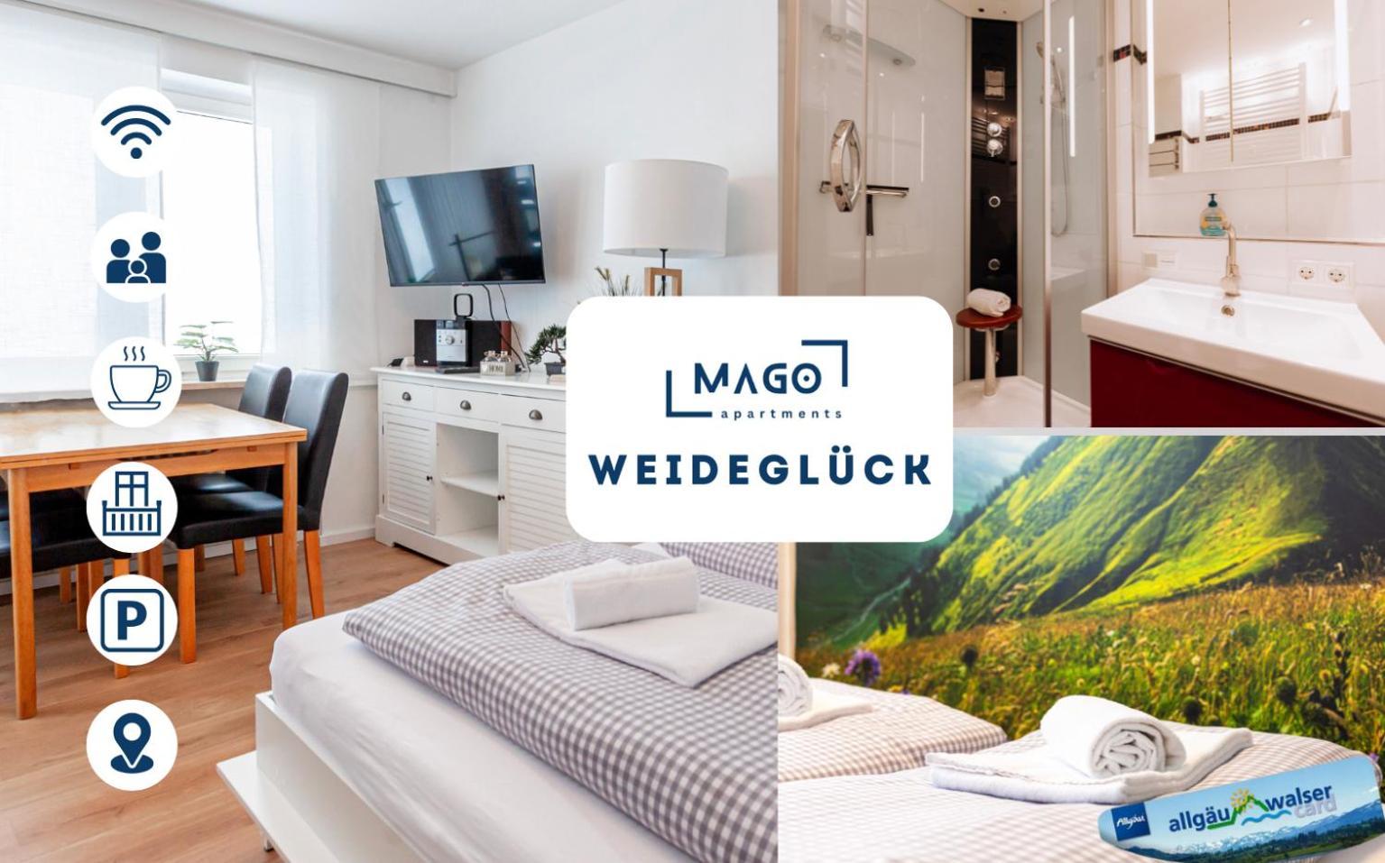 Weideglueck-Zentral-Dampfdusche Apartment Oberstaufen Luaran gambar
